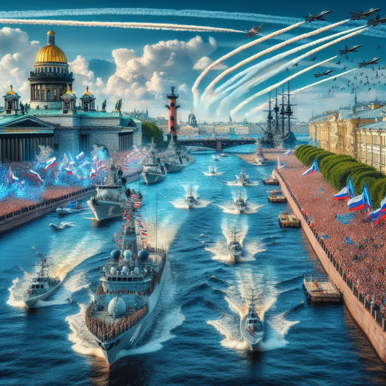 День ВМФ в Санкт-Петербурге 2023: Праздник морской мощи и традиций