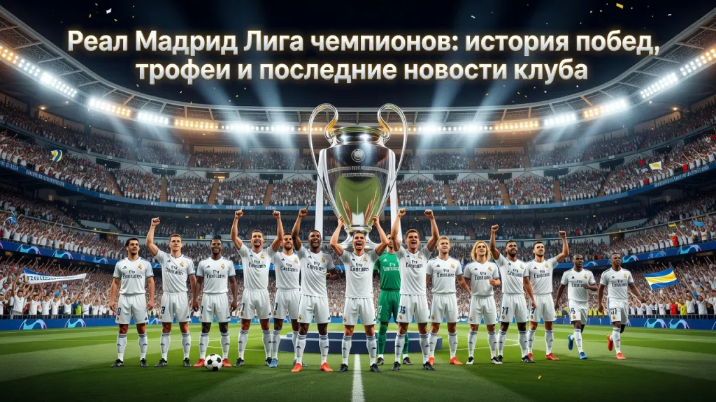 Реал Мадрид Лига чемпионов: история побед, трофеи и последние новости клуба
